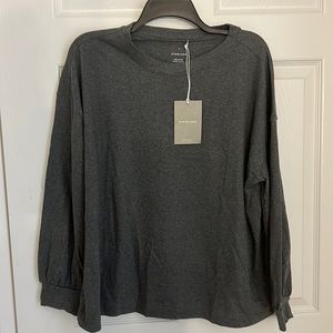 NWT Everlane Long Sleeve Gray T Shirt